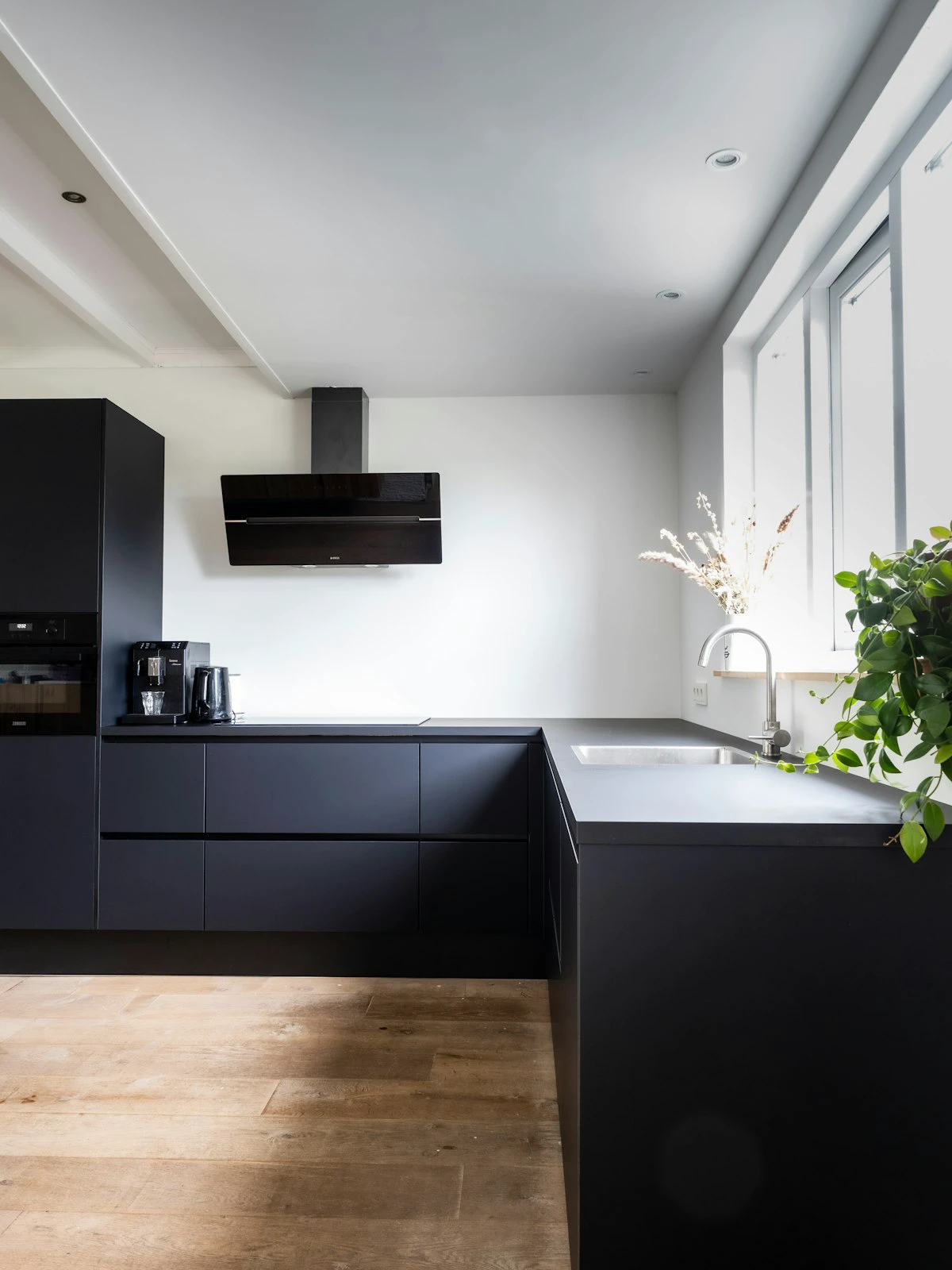 Frameless modern kitchen cabinets