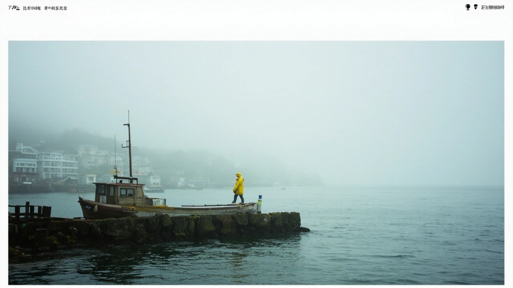 A fishing harbor on the San'in coast at dawn, on the flagship 14-day itinerary.